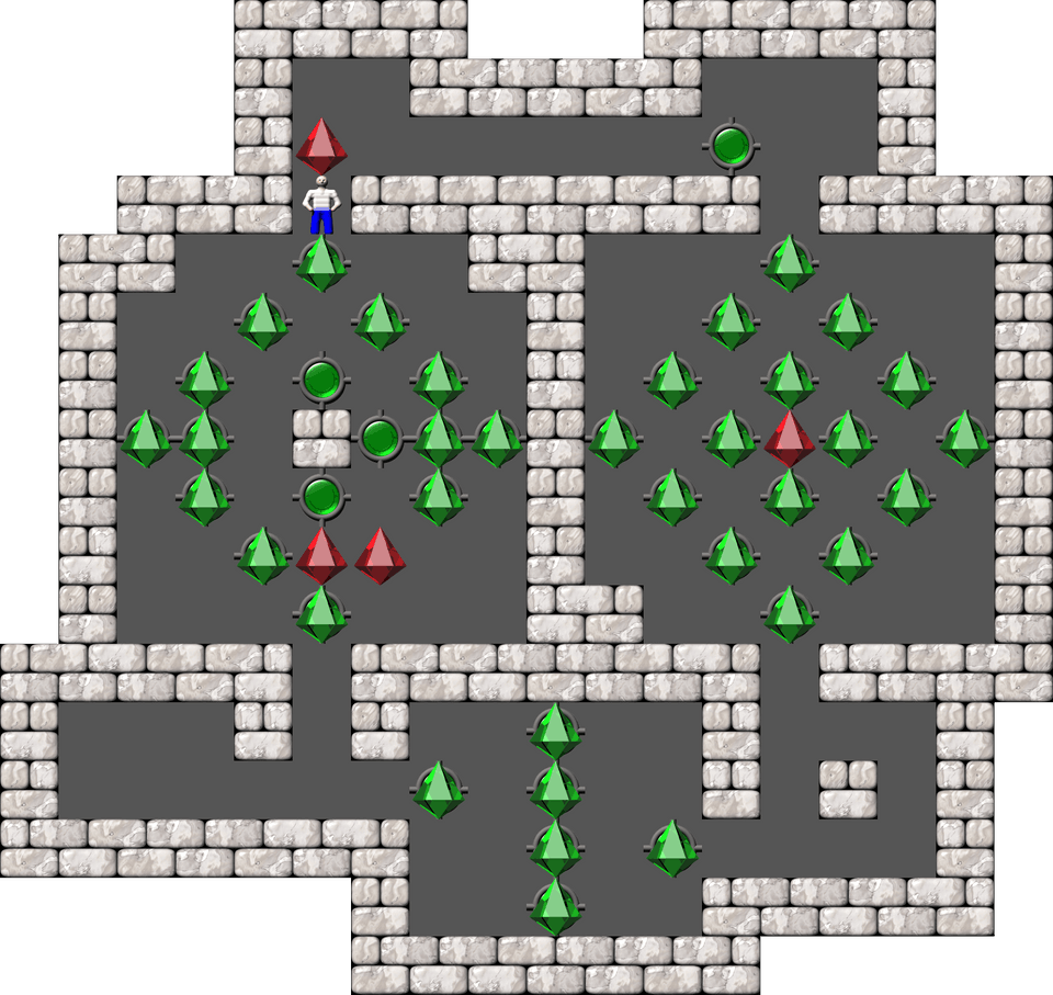 Сокобан Thinking Rabbit Arranged уровень 265